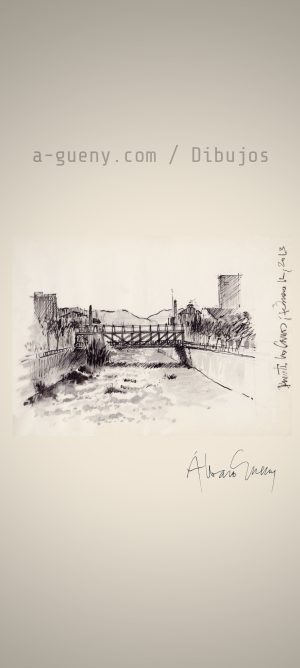 PUENTE LOS CARROS / RíO MAPOCHO - Santiago de Chile